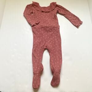 L'oved Baby Zipper Sleeper & Matching Bow
